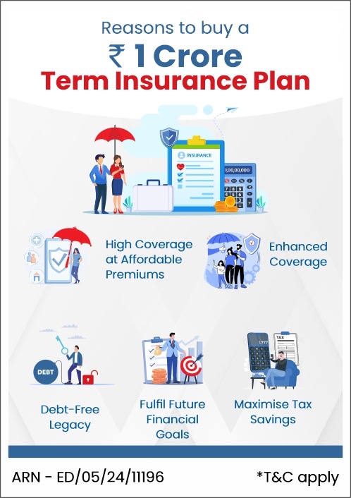Why to buy a 1 crore term insurance?