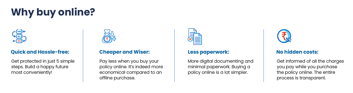 Why buy savings plan online?