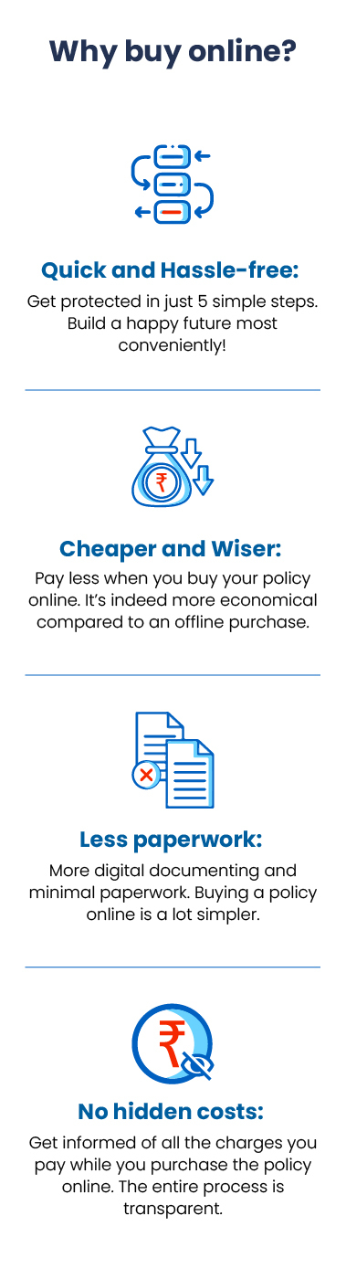 Why buy savings plan online?