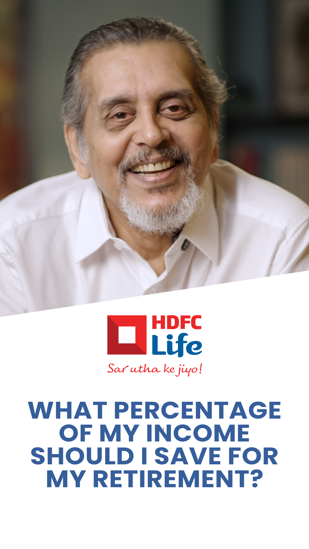 What percentage of my income should I save for my retirement?