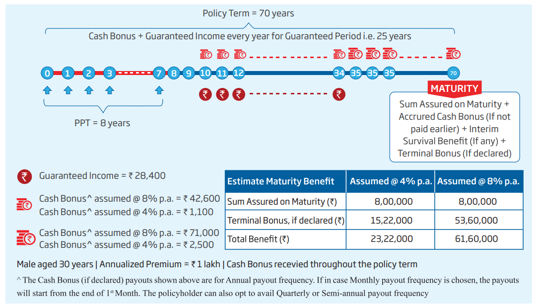 How HDFC Life Sanchay Par Advantage work?