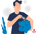 Make a lump sum deposit