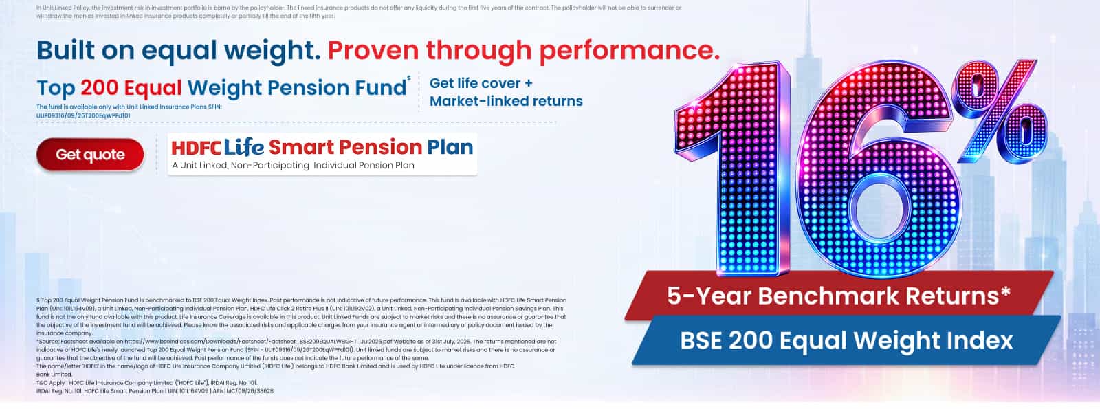  Top 200 Equal Weight  Pension Fund