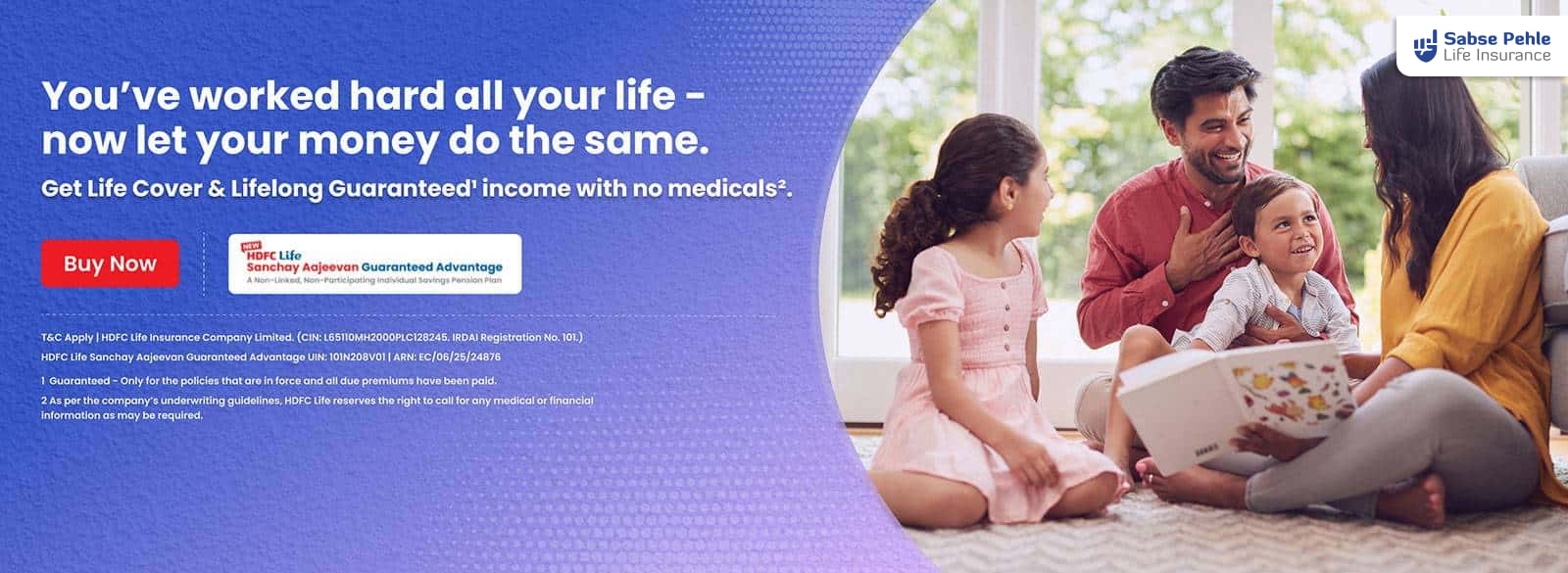 HDFC Life Sanchay Aajeevan Guaranteed Advantage HDFC Life Sanchay Aajeevan Guaranteed Advantage