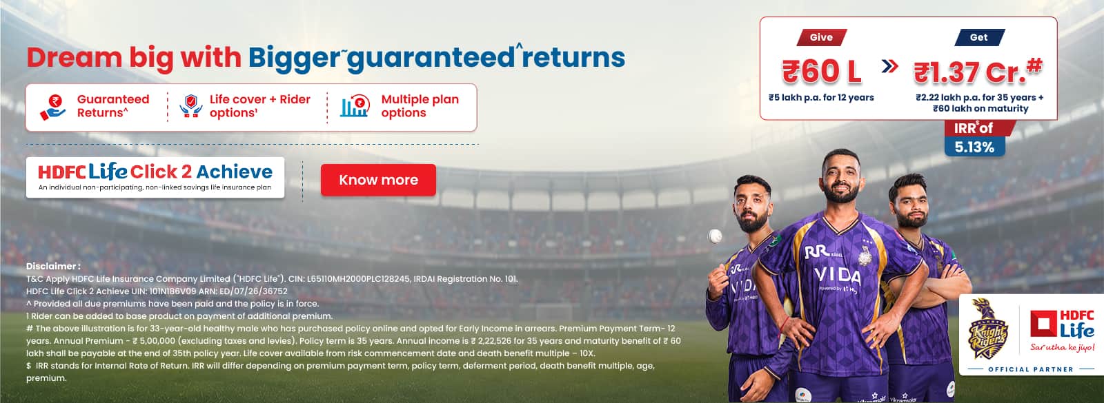 HDFC Life Click 2 Achieve