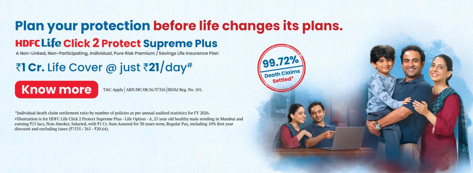 HDFC Life Click 2 Protect Supreme Plus