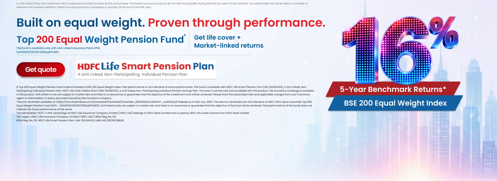  Top 200 Equal Weight  Pension Fund