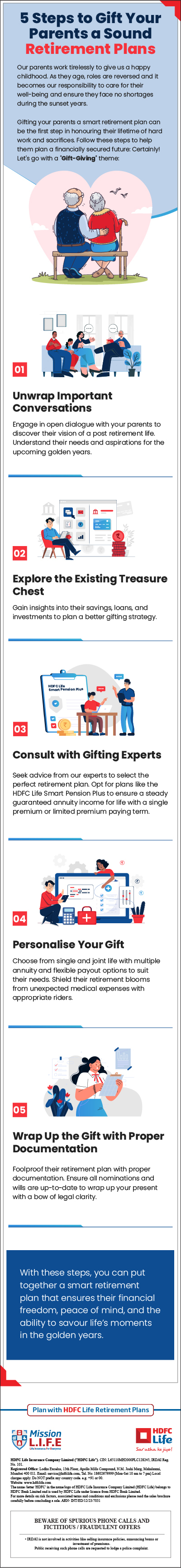 5-Step Guide to Retirement Plans for your Parents 5-Step Guide to Retirement Plans for your Parents